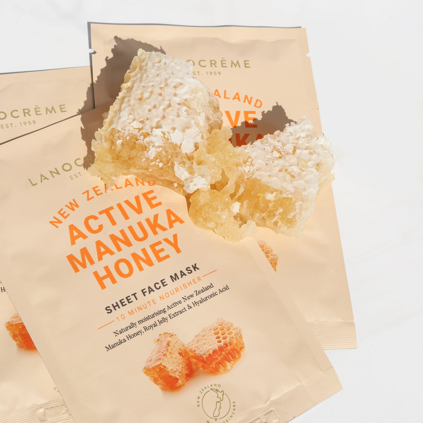 New Zealand Active Manuka Honey Sheet Face Mask